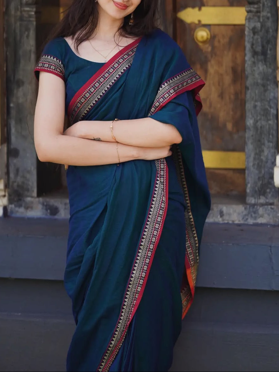 Narayanpet Pure Cotton Saree